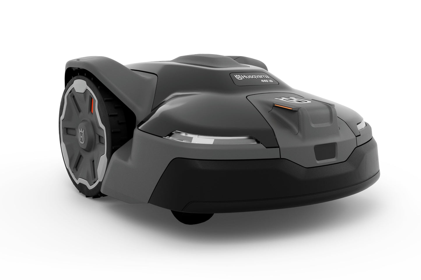 Husqvarna 440 iQ Automower Wire-Free Robotic Mower, 2 Acre Mowing Capacity w/ Charging Station & EPOS Reference Station 970727601